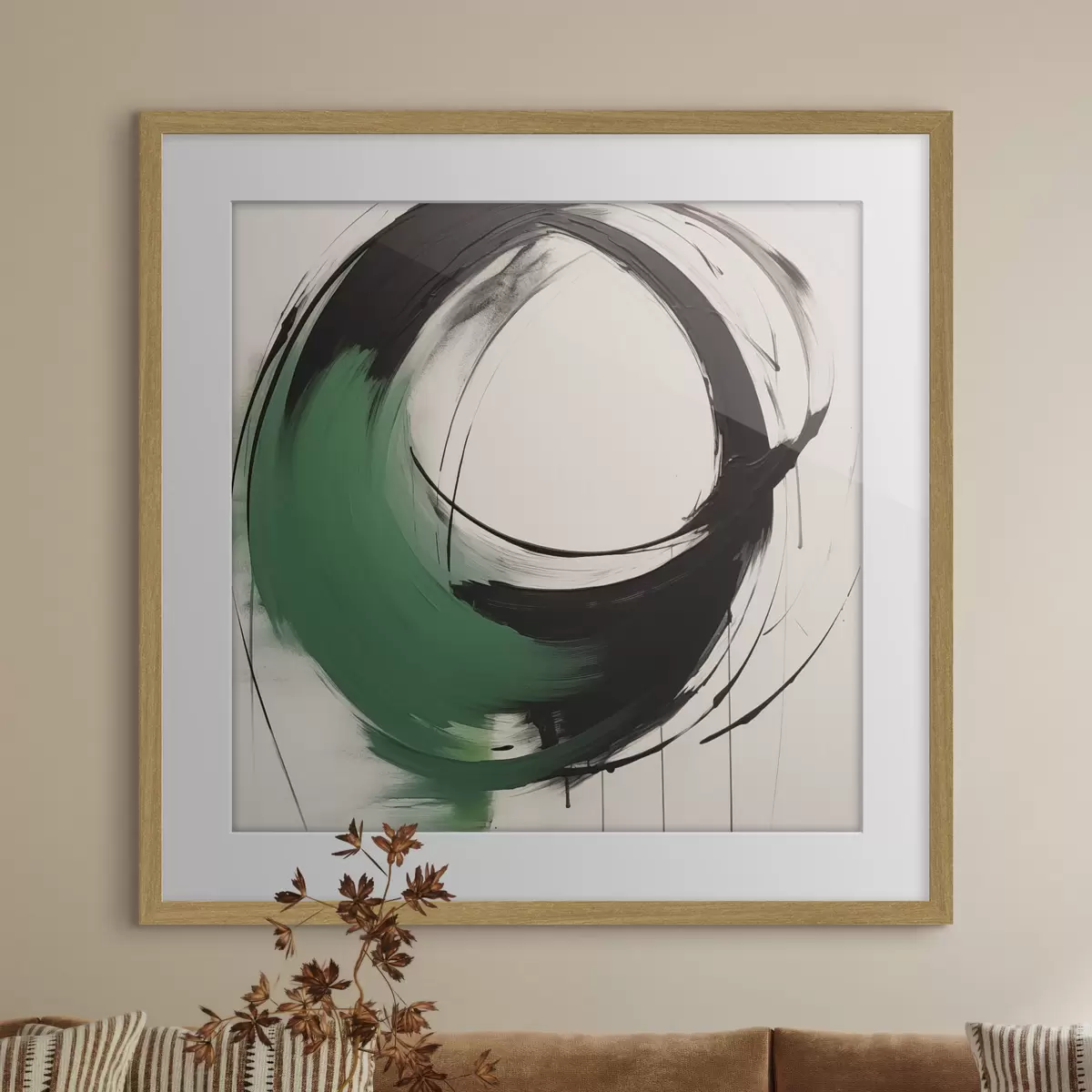 Plakat Abstrakcyjny portret f47376