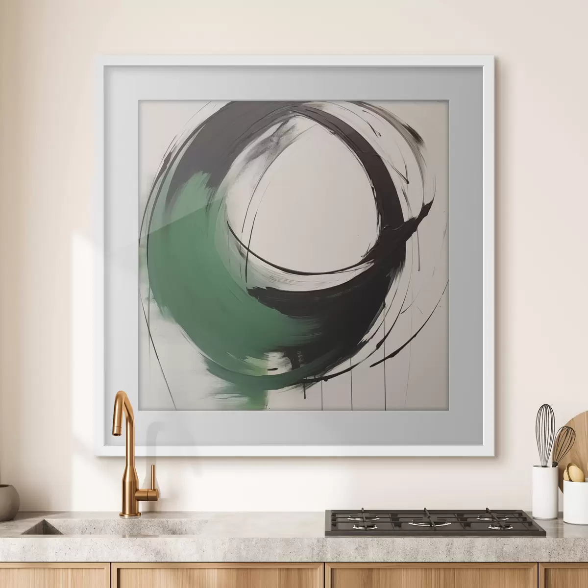 Plakat Abstrakcyjny portret f47376