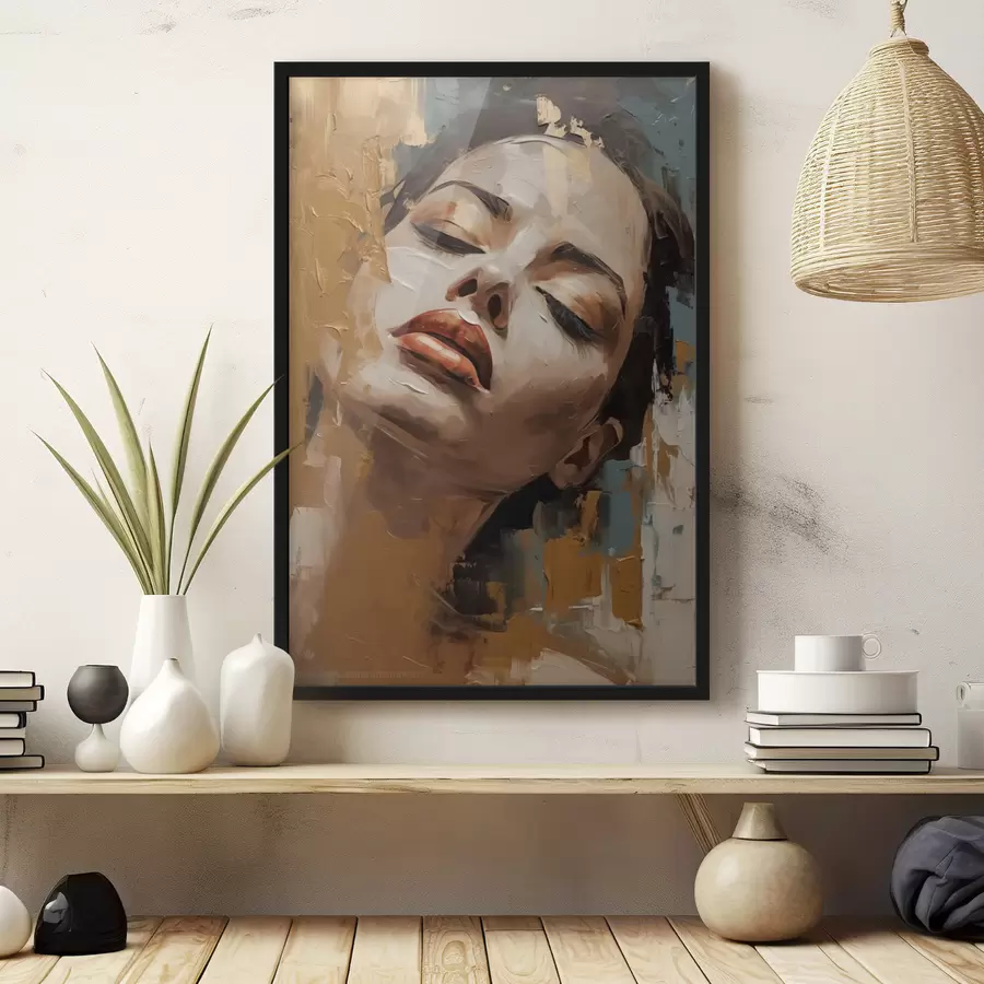 Fototapeta Abstrakcyjny portret dziewczyny f47392