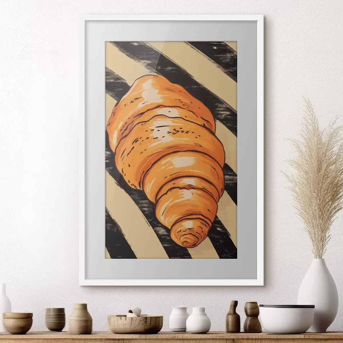 Plakat Croissant f47396