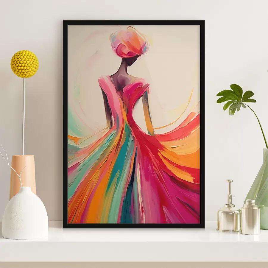 Fototapeta Abstrakcyjna dziewczyna f47400