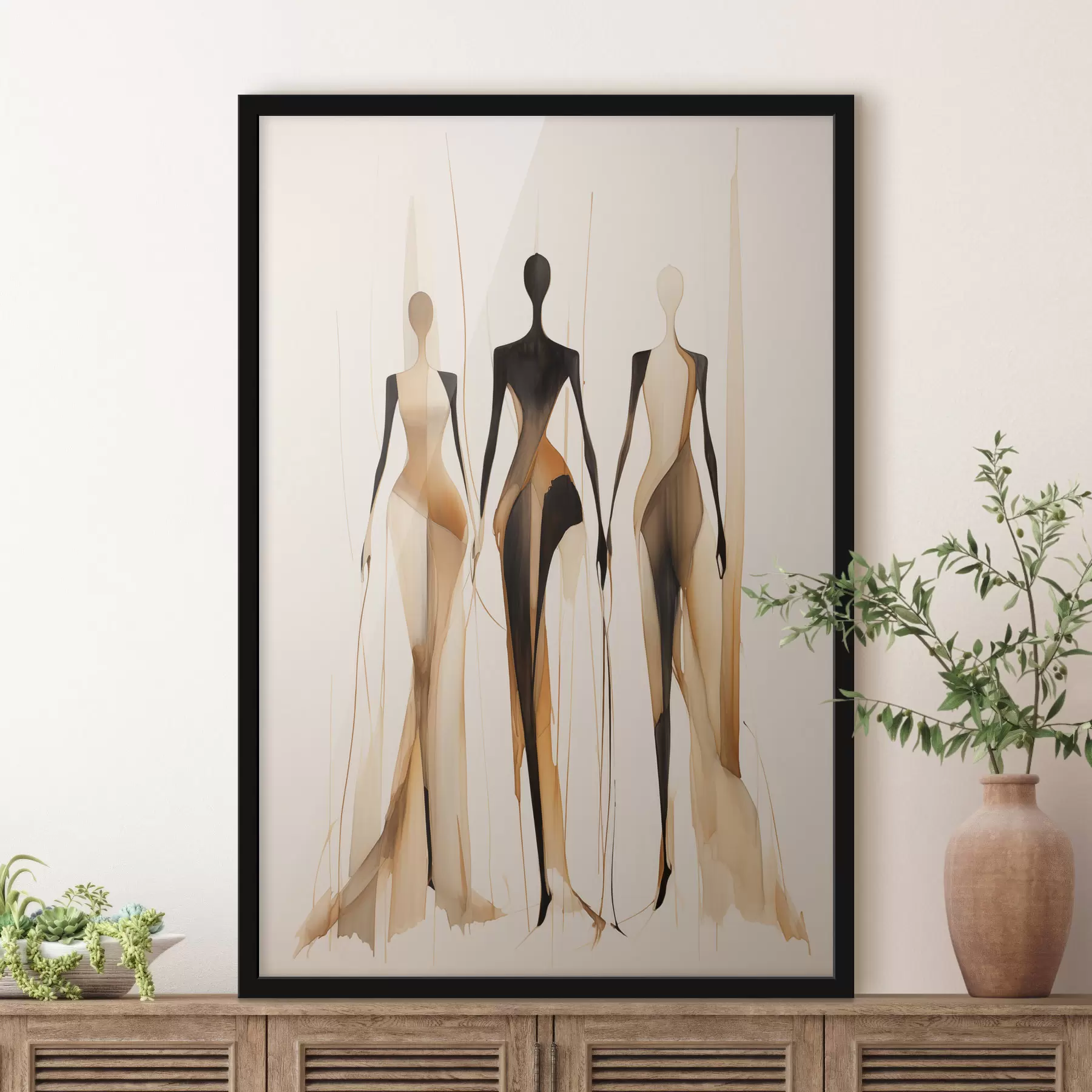 Fototapeta Trzy sylwetki f47401