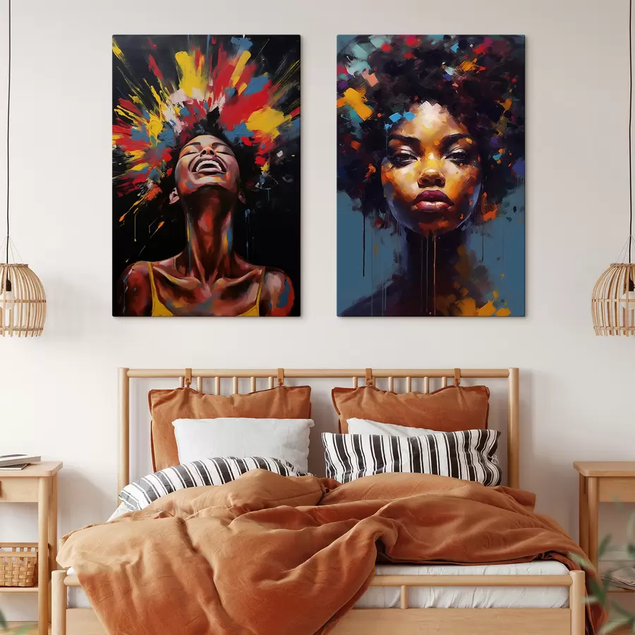 Obraz Eksplozje farby m01206