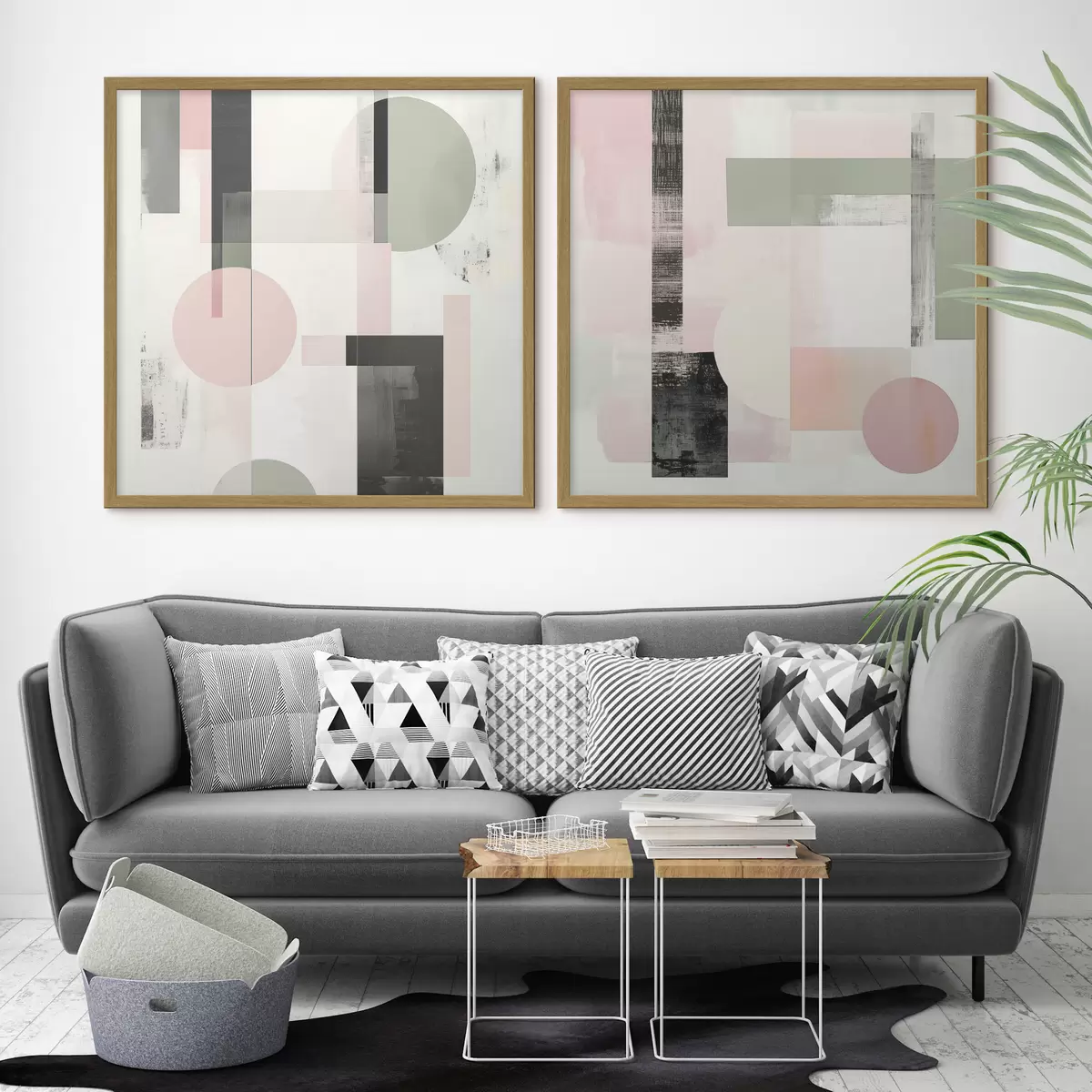 Plakat Abstrakcje geometryczne d01039
