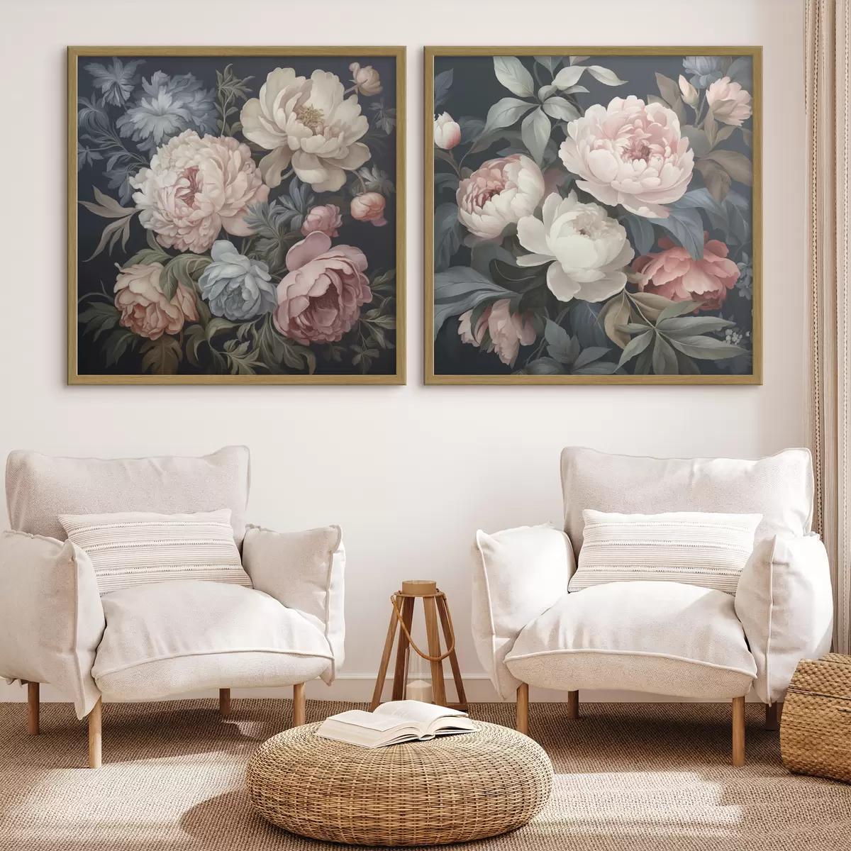 Plakat Kwiaty ozdobne d01079