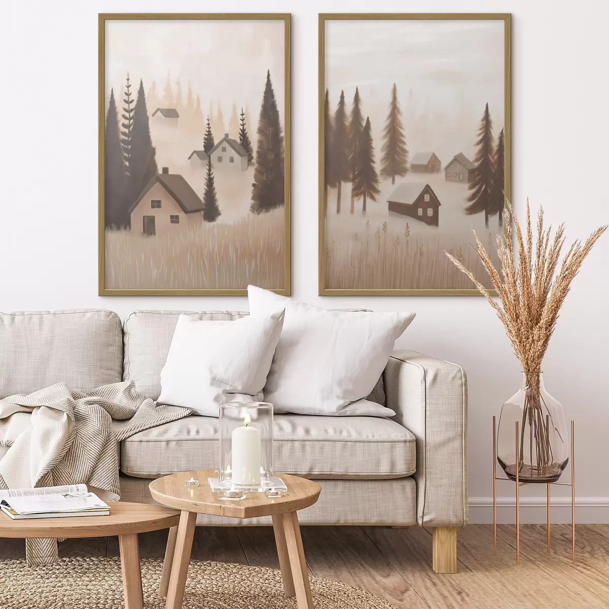 Plakat Pokój w lesie d01136