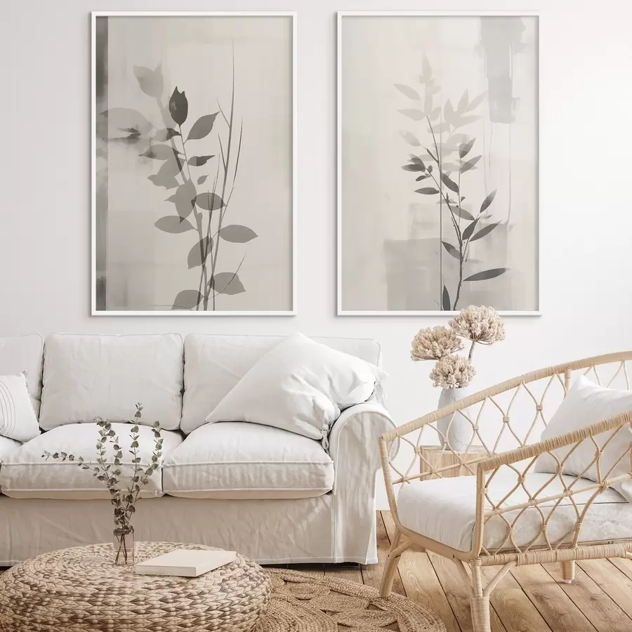 Fototapeta Abstrakcyjne gałęzie liści d01134