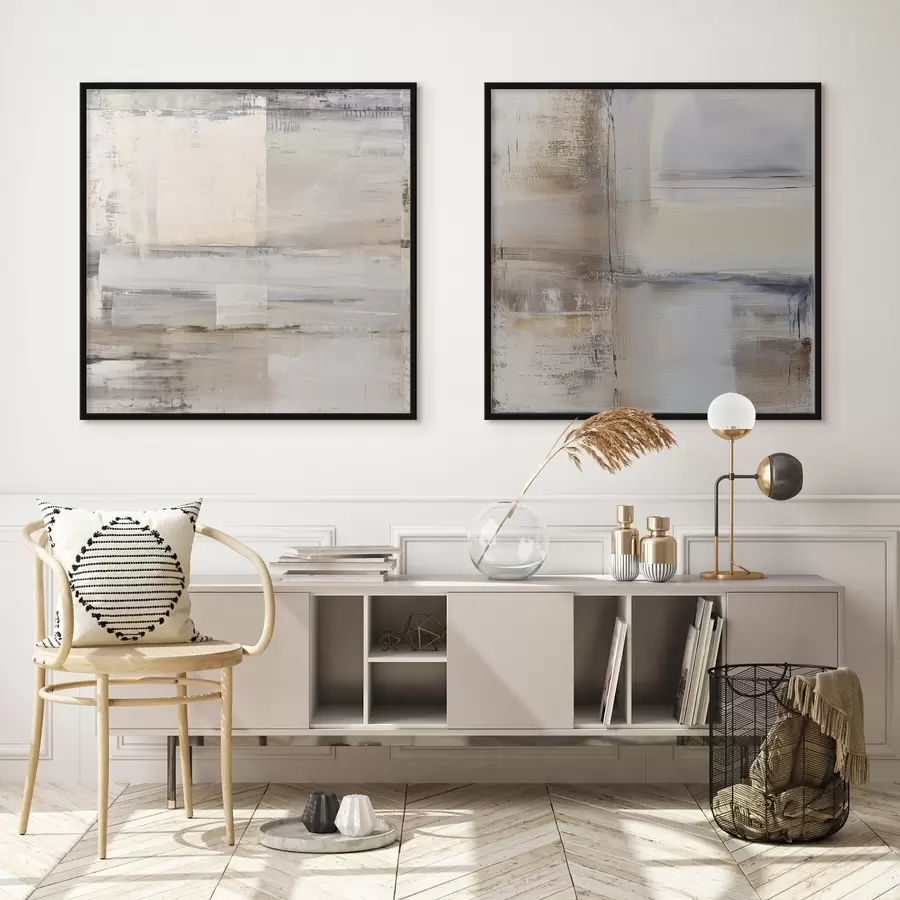 Fototapeta współczesna abstrakcja w stonowanych barwach d01171