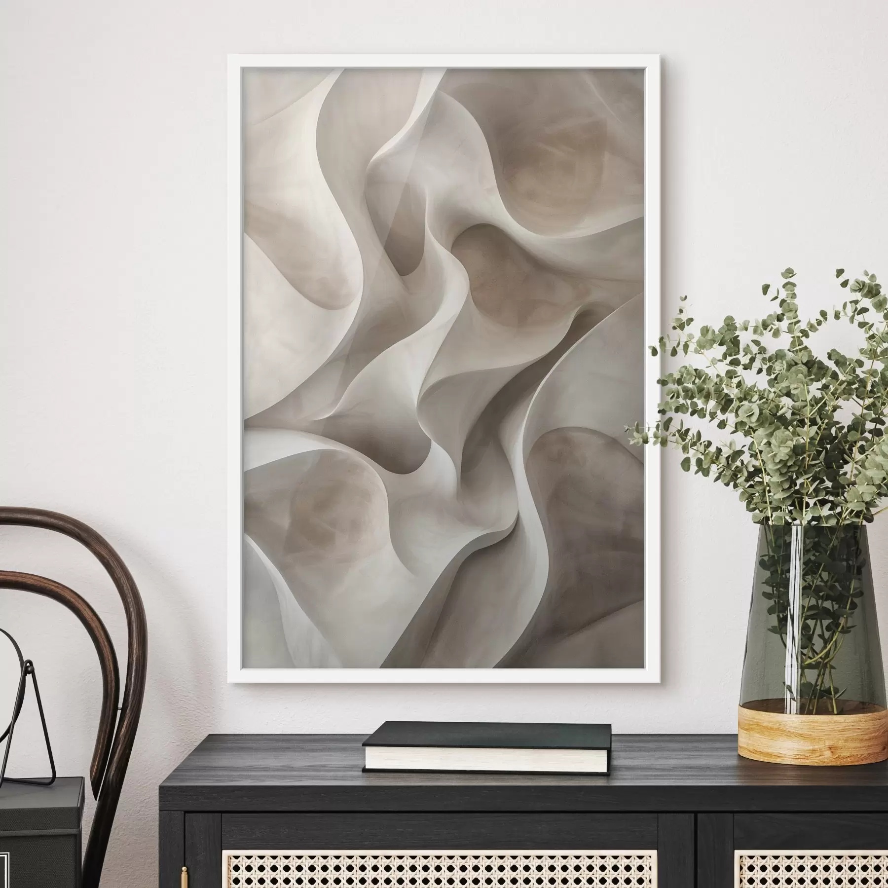 Fototapeta Imitacja fal wolumetrycznych f47629