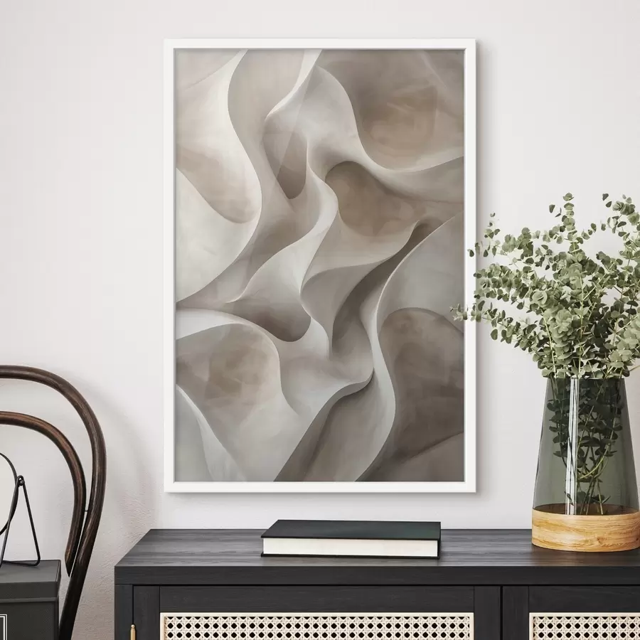 Fototapeta Imitacja fal wolumetrycznych f47629