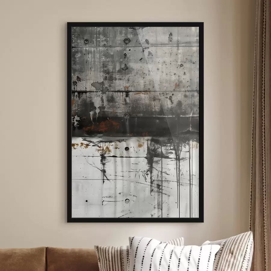 Fototapeta Rozpryski farby na betonowej ścianie, imitacja akwareli f47633