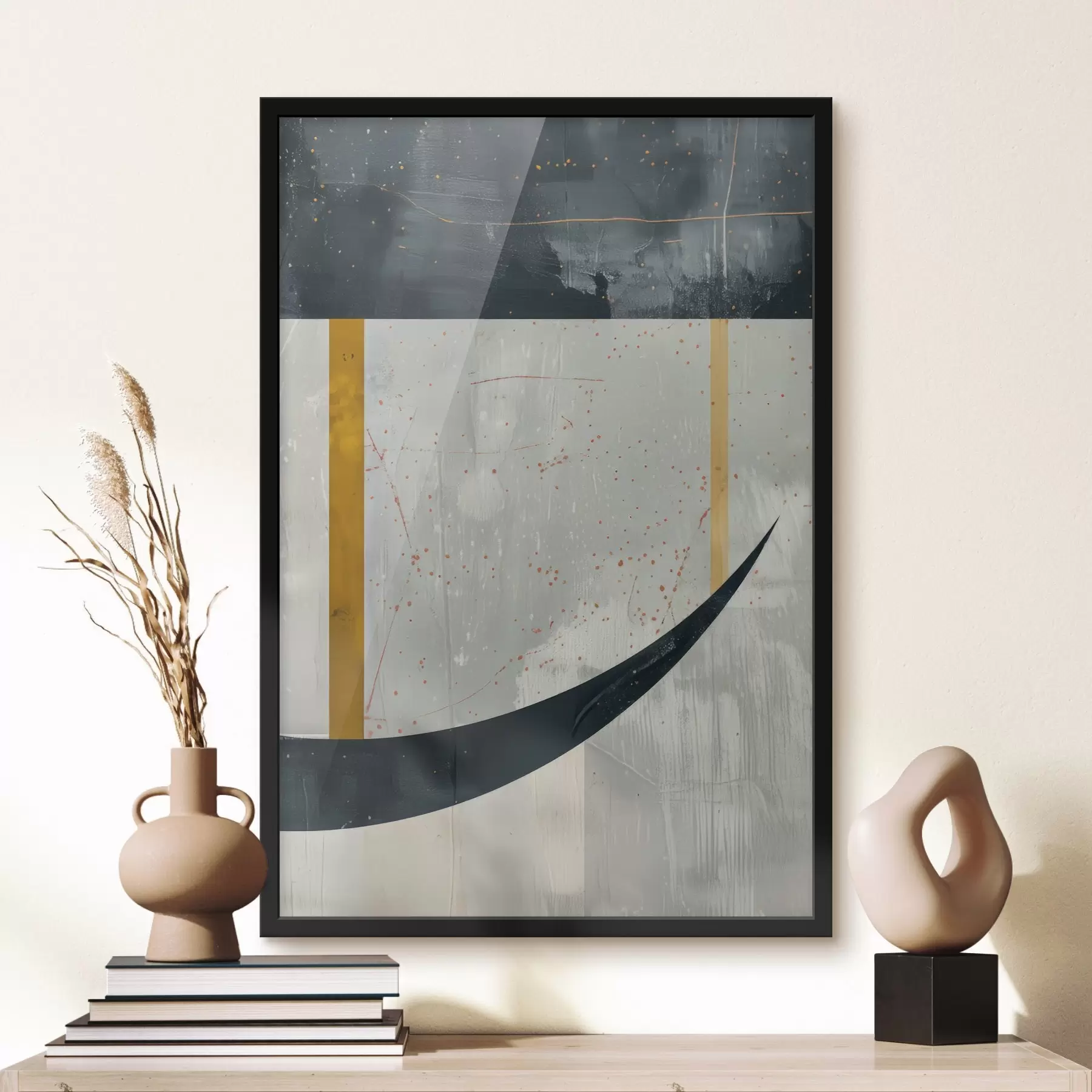 Fototapeta Geometria, kształty na betonowym tle f47635