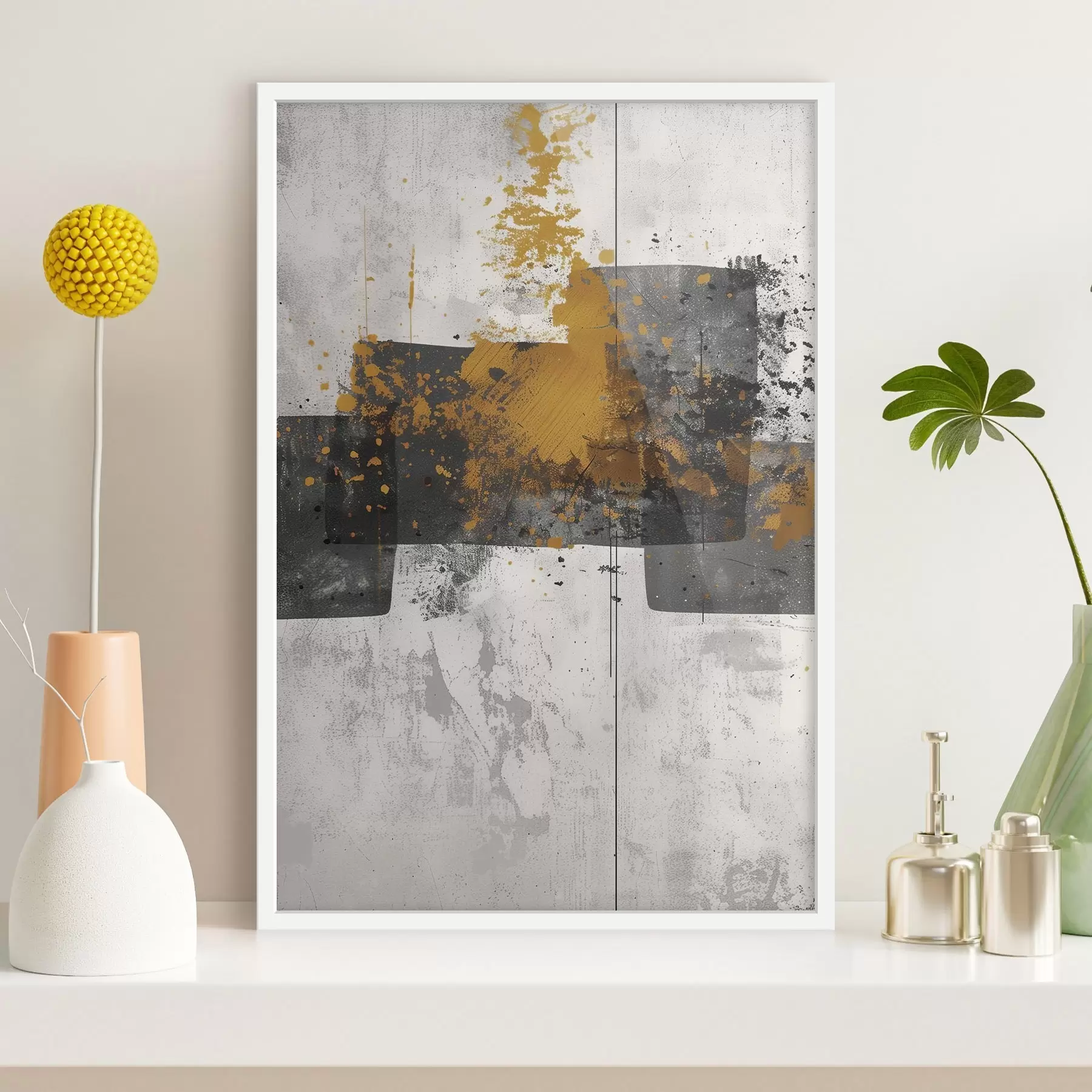 Fototapeta Abstrakcyjne kształty na betonowym tle f47636