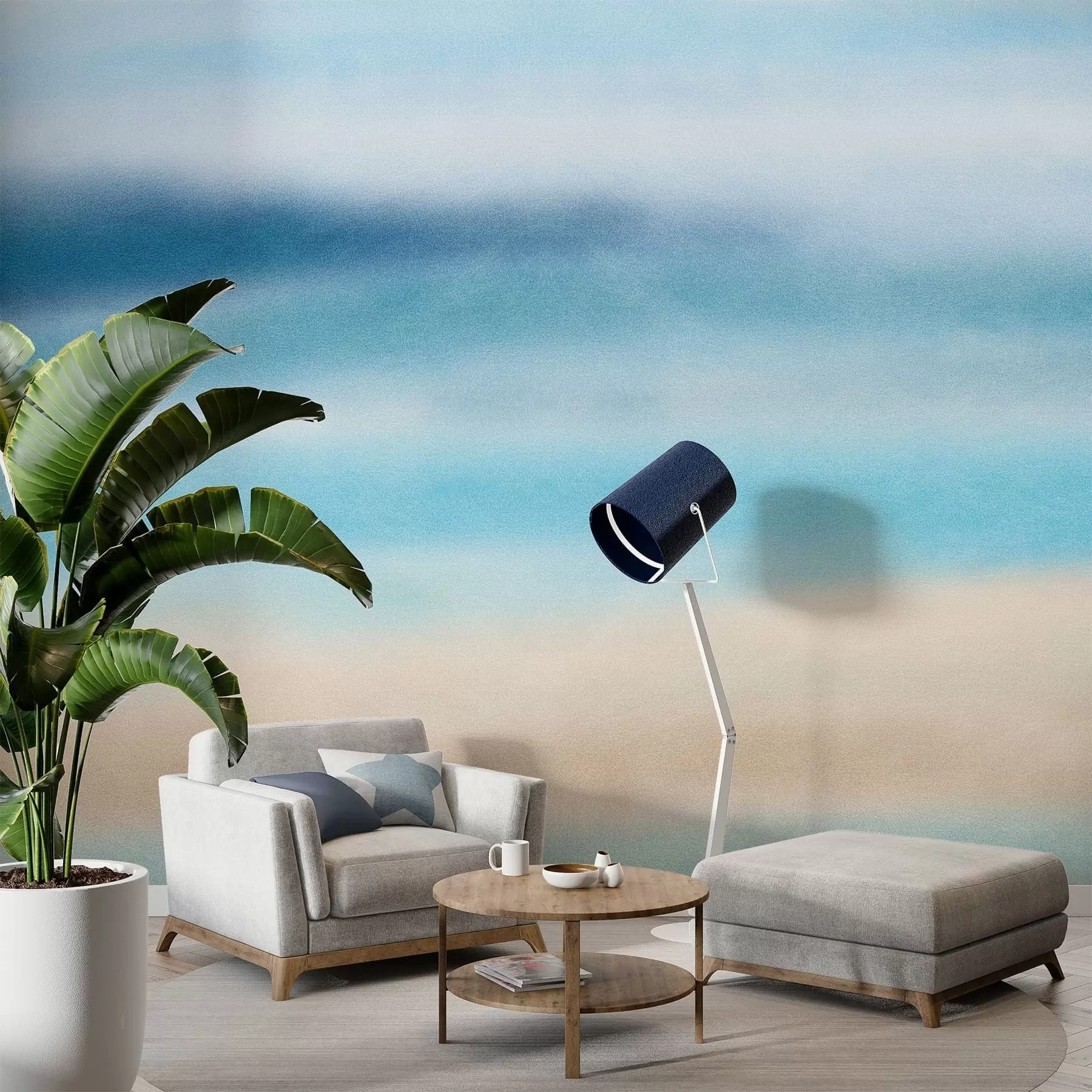 Fototapeta obraz teksturowany w stylu akwareli w05066