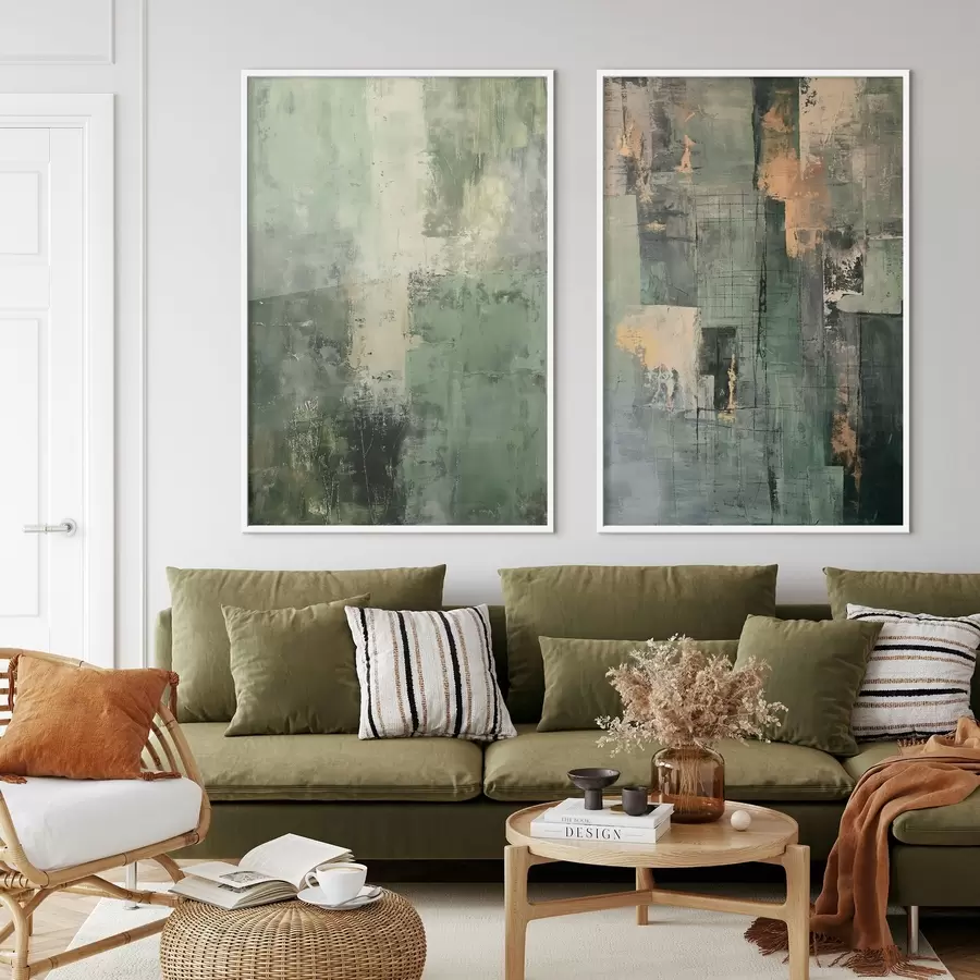 Fototapeta Zielona abstrakcja d01230