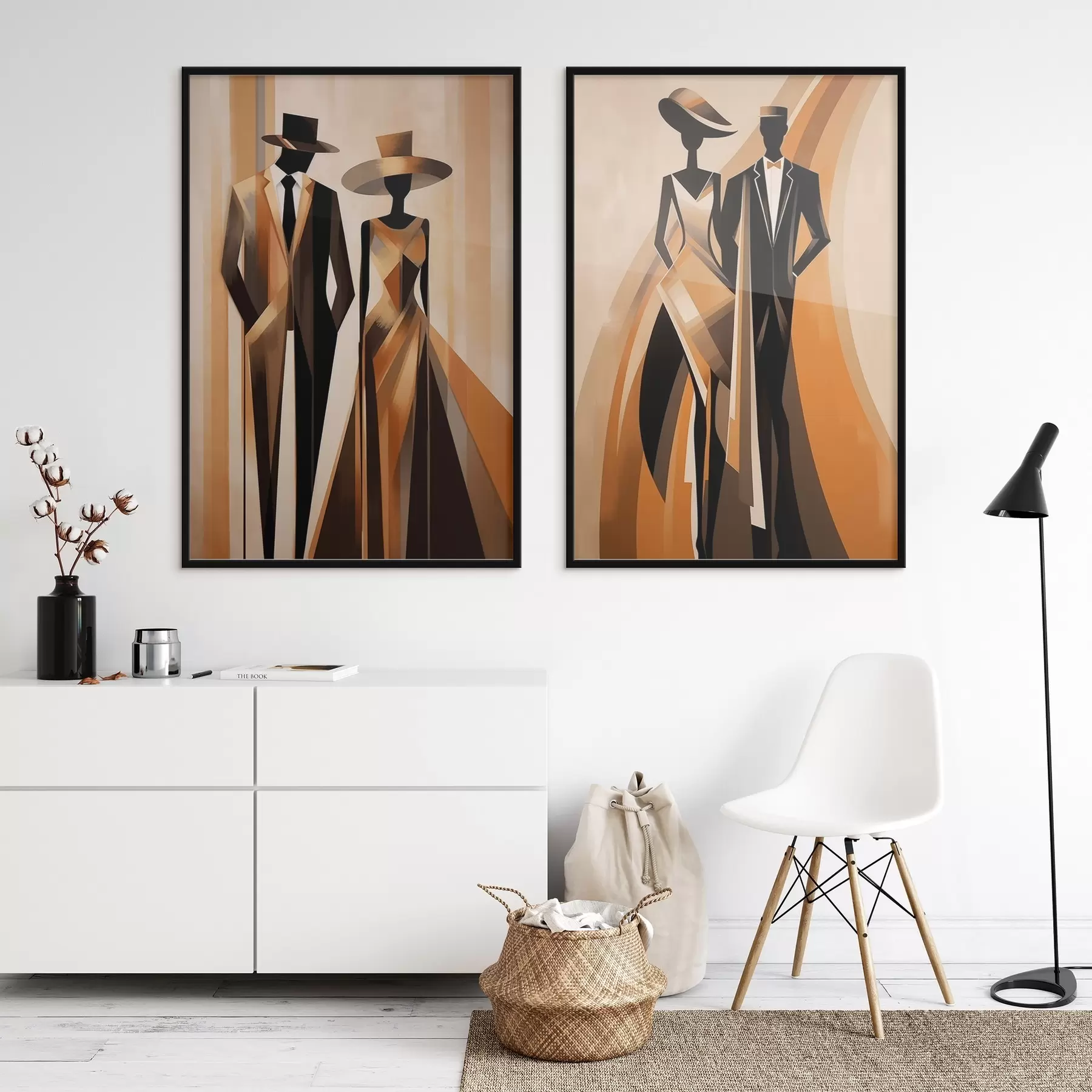 Fototapeta Streszczenie para d01200