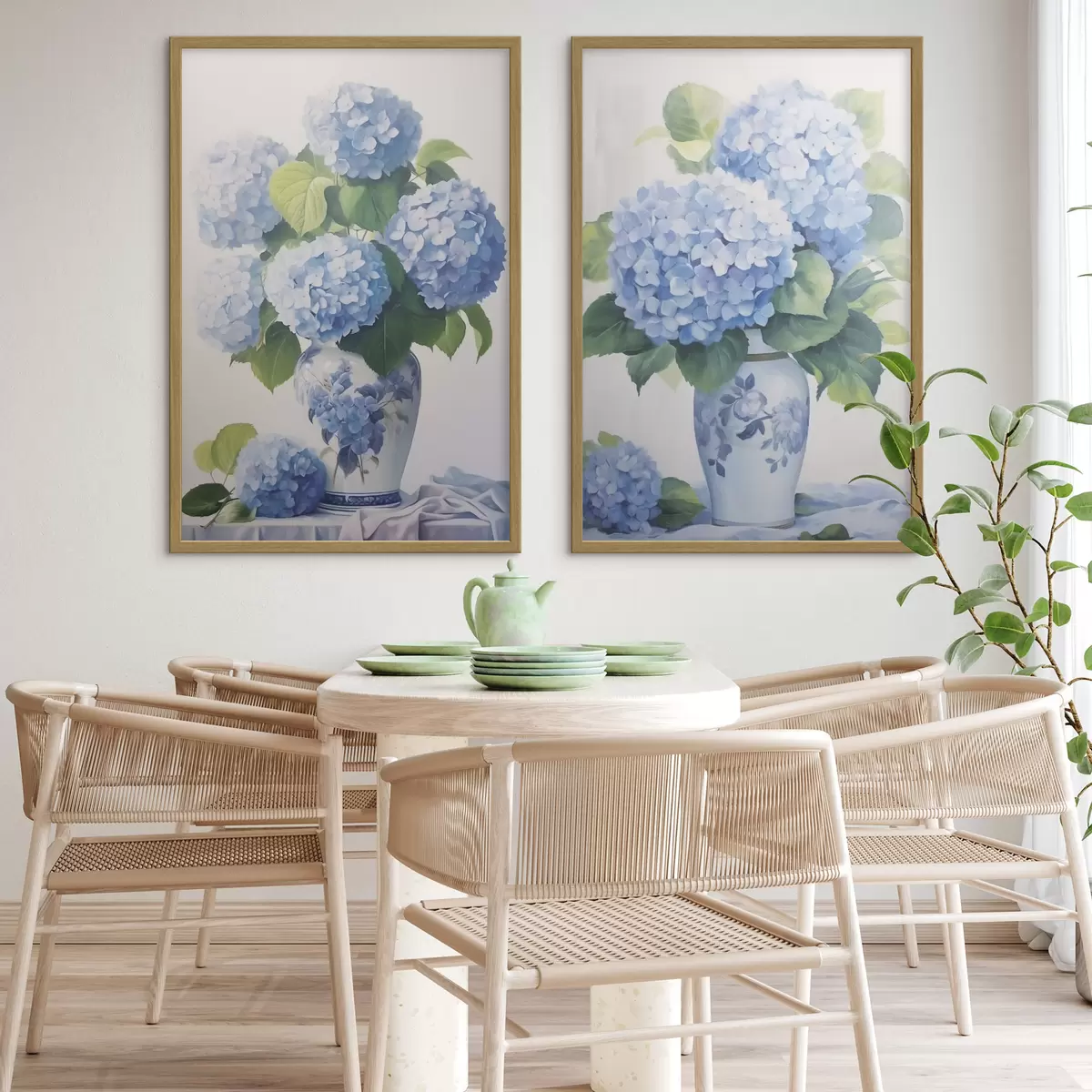 Plakat Hortensje d01202