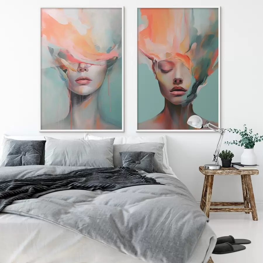 Fototapeta Abstrakcyjne portrety d01211