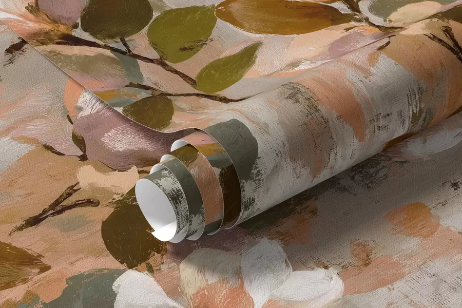 Fototapeta Kwiatowe pociągnięcia pędzla a00968