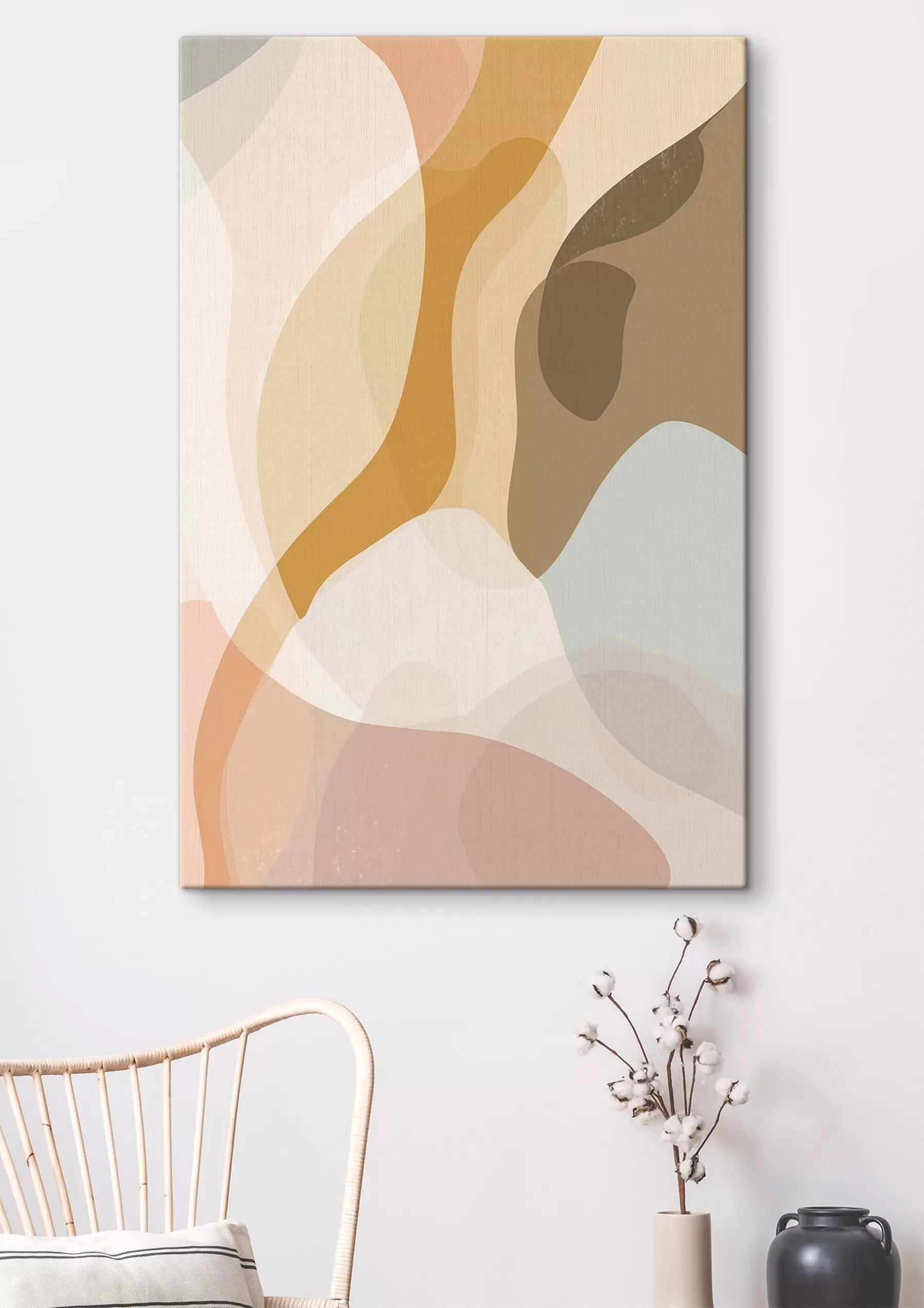 Obraz Abstrakcja, imitacja akwareli s47648