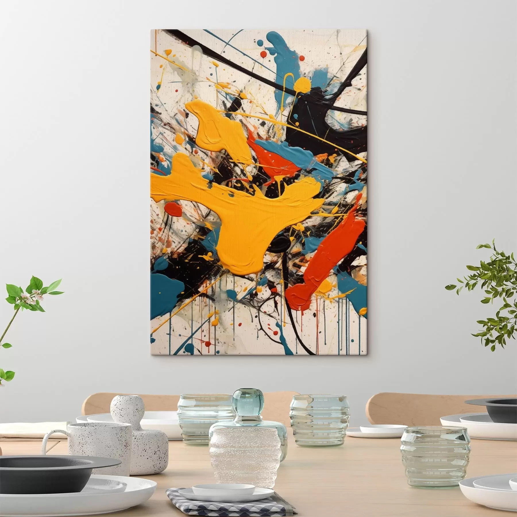 Obraz Wielobarwne farby s47684