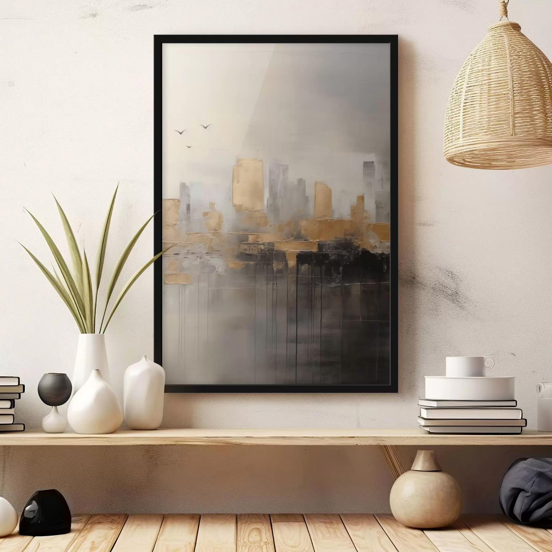 Fototapeta Miasto w spokojnych odcieniach f47673