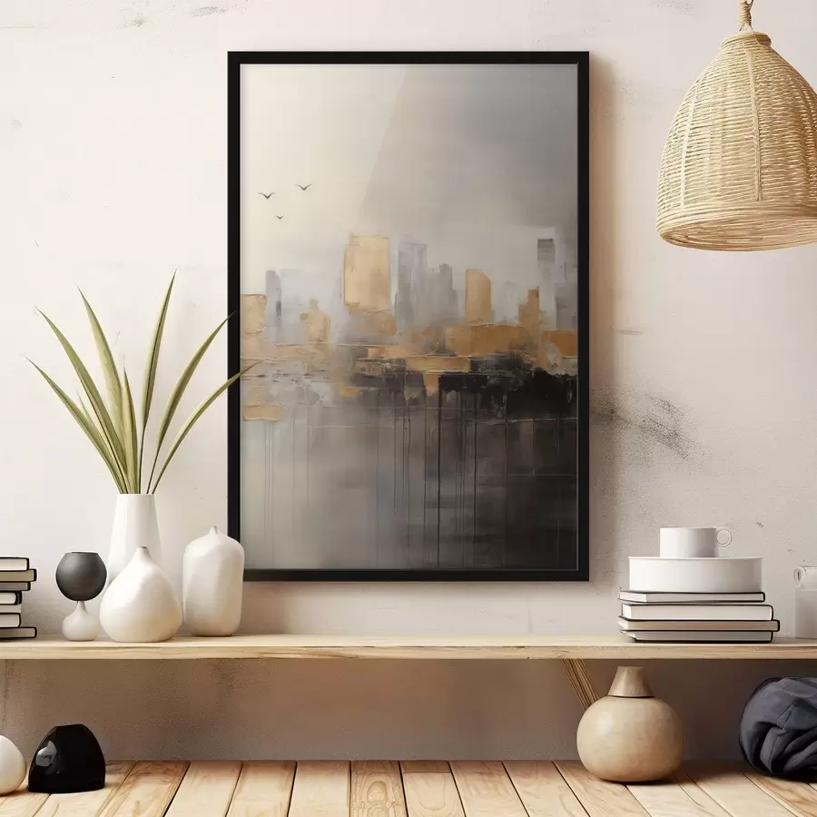 Fototapeta Miasto w spokojnych odcieniach f47673