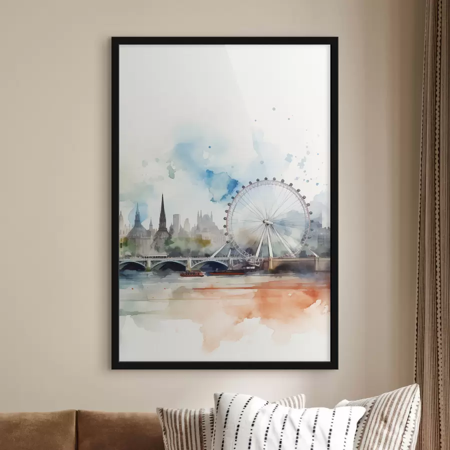 Fototapeta Krajobraz Londynu f47681