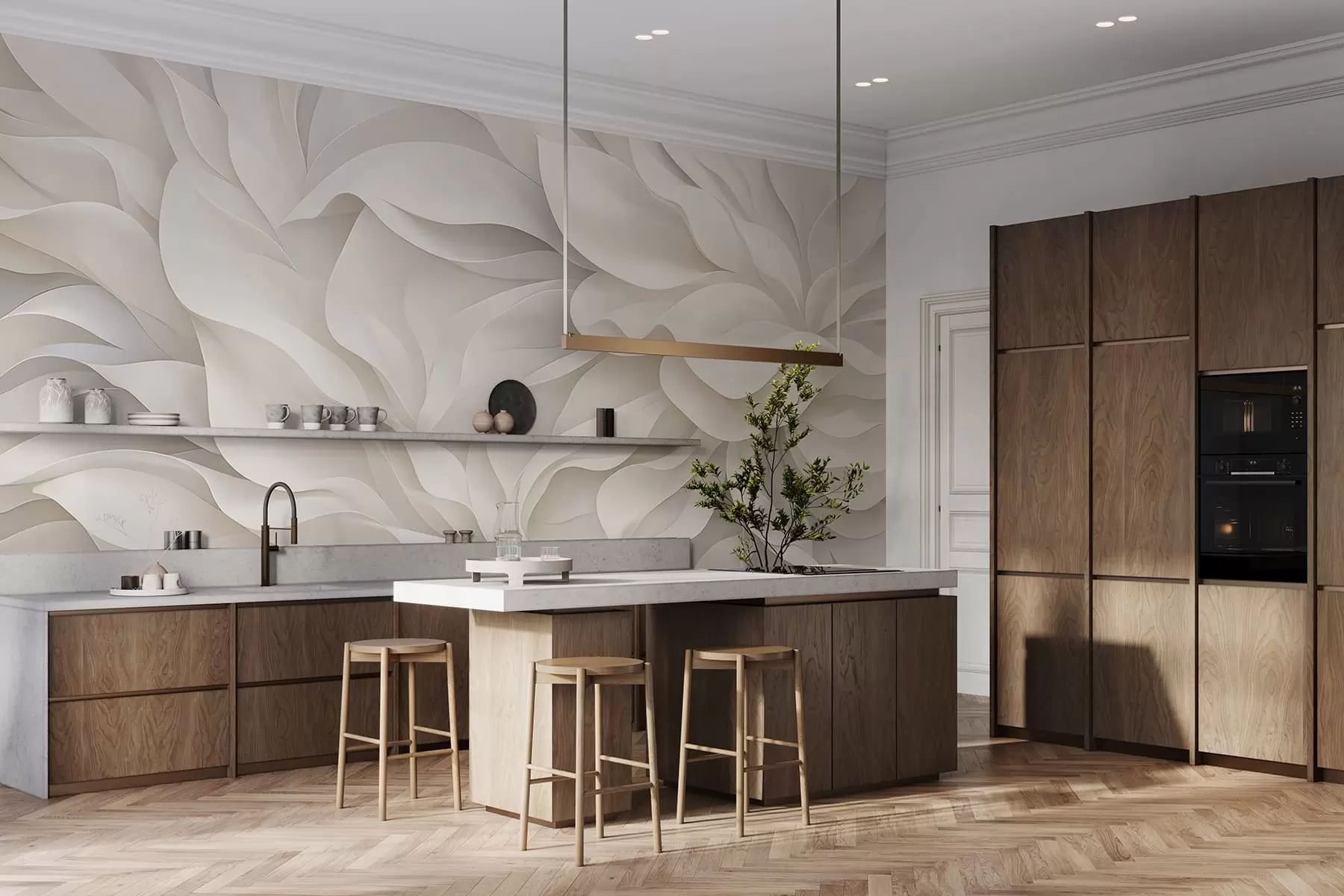 Fototapeta Eleganckie płatki w05168