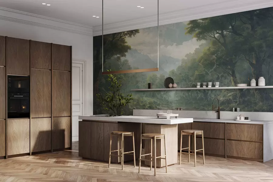 Fototapeta Cisza lasu w05171