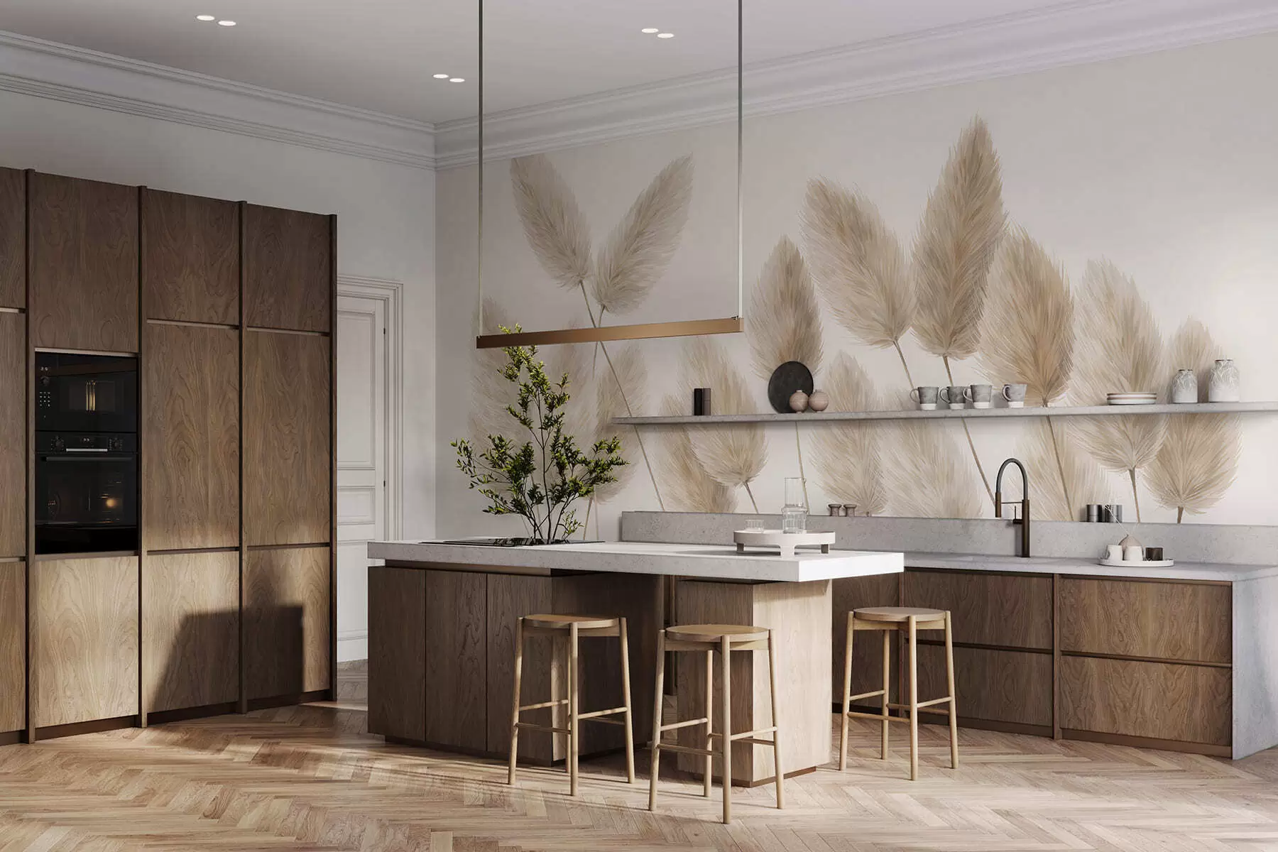 Fototapeta Kłoski polne w05175