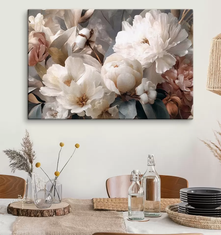 Obraz Duże kwiaty s47703