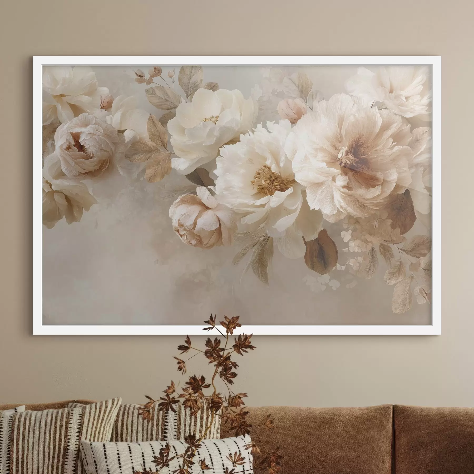 Fototapeta Duże kwiaty piwonii f47702