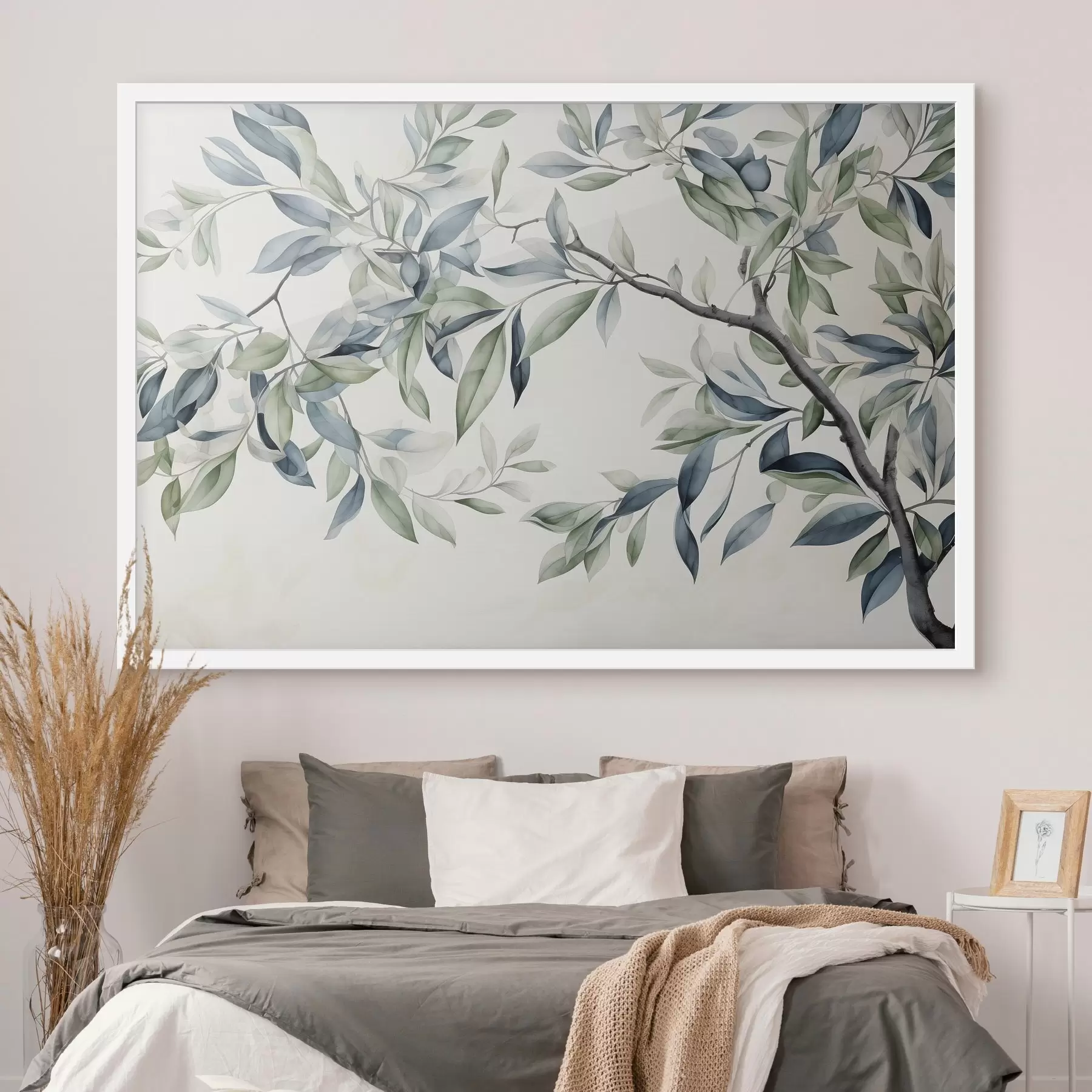 Fototapeta Gałąź drzewa, obraz akwarelowy f47704