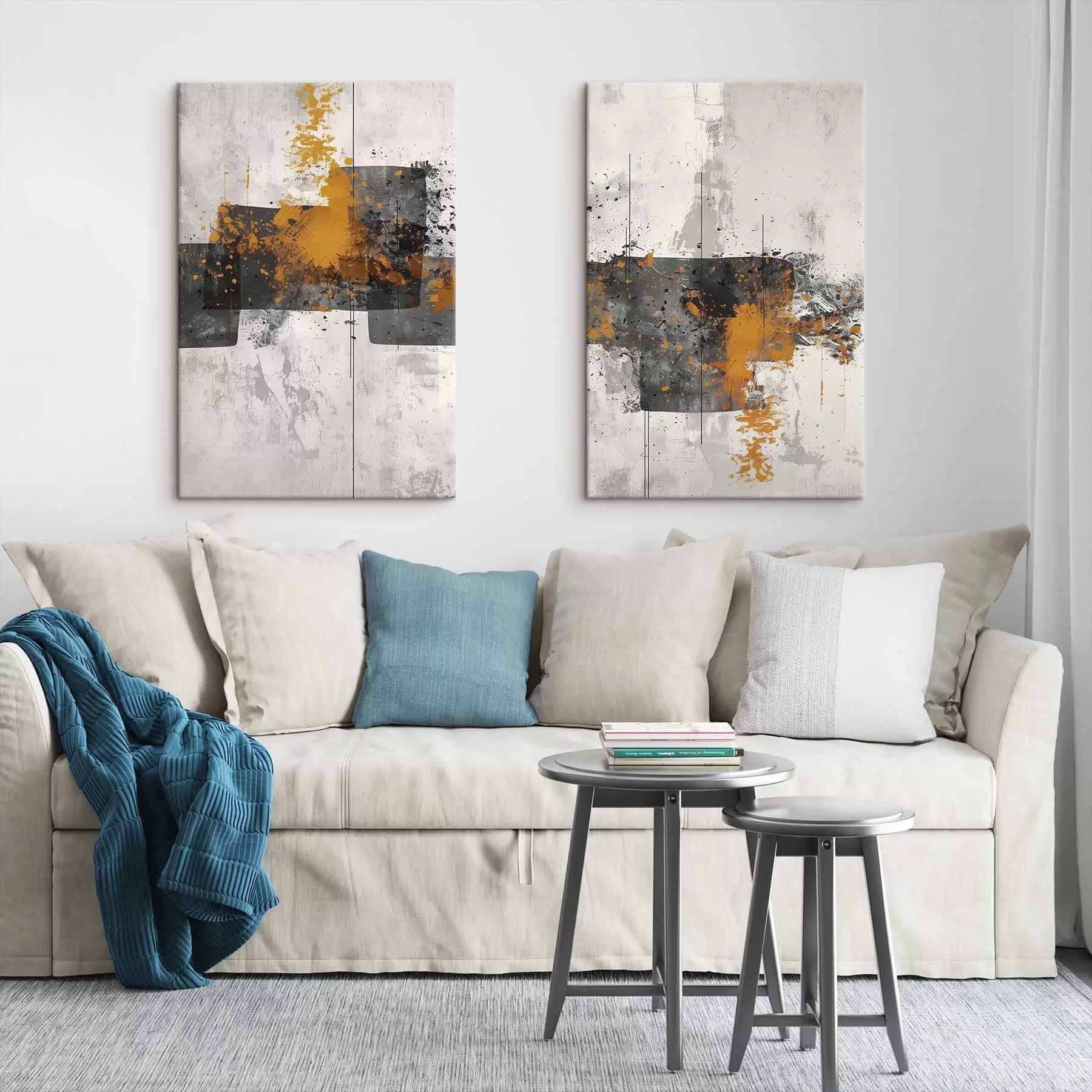 Obraz Abstrakcyjne wzory na betonowej ścianie m01286