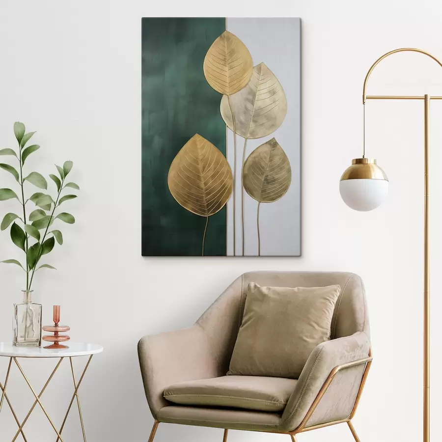 Obraz Liście abstrakcyjne s47718
