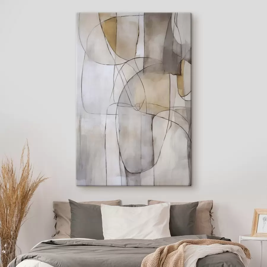 Obraz Abstrakcja imitująca malarstwo s47720