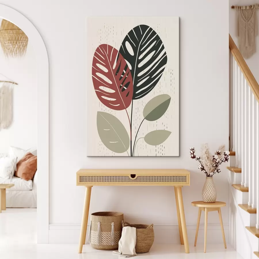 Obraz Tropikalne liście s47728