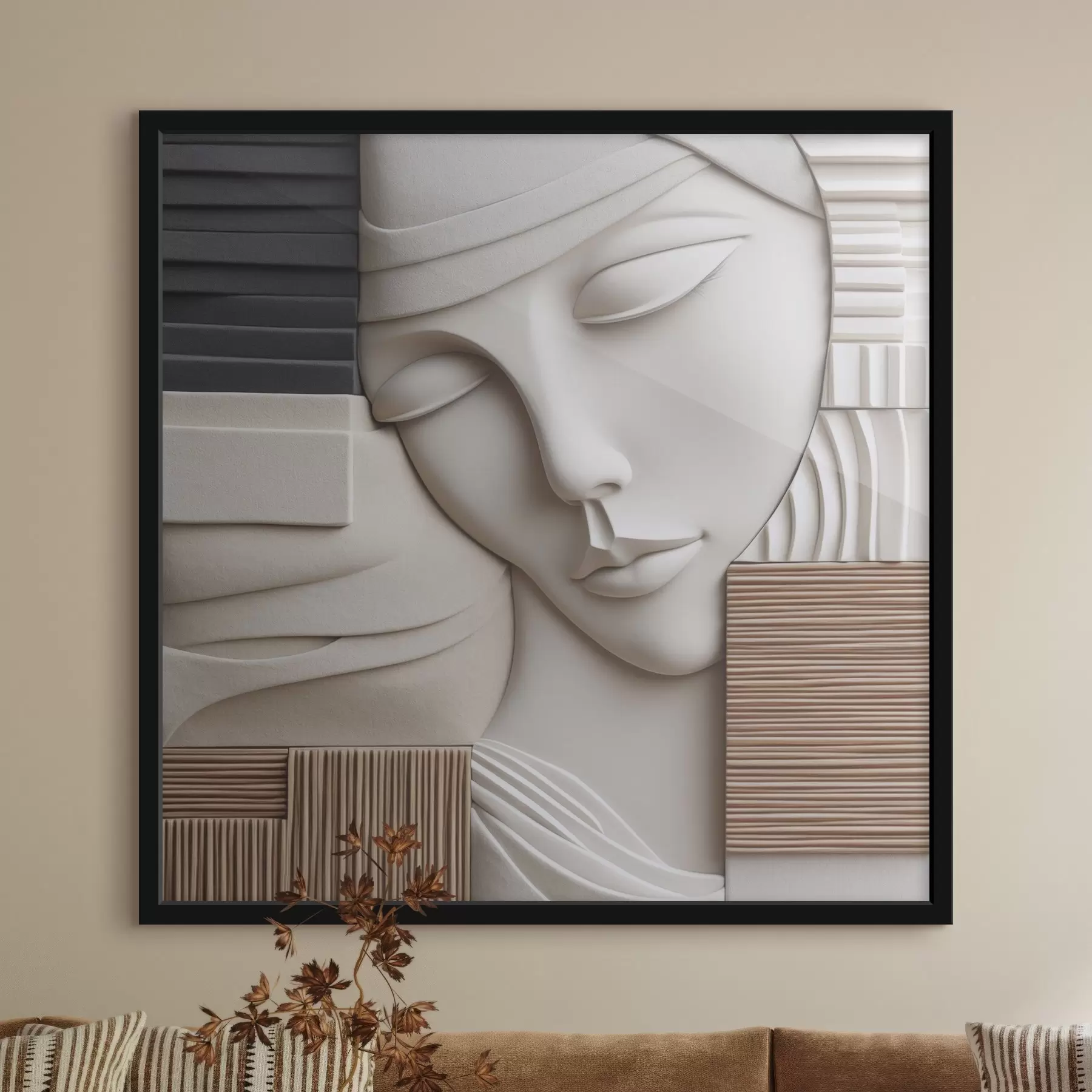 Fototapeta Abstrakcyjny portret f47709