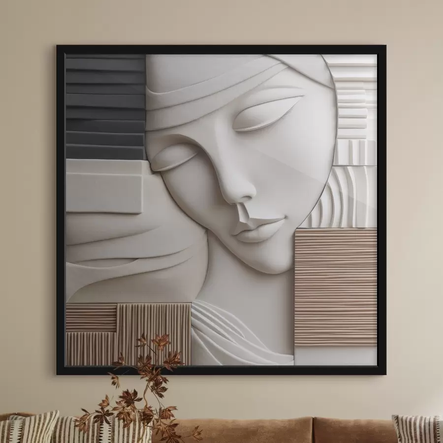 Fototapeta Abstrakcyjny portret f47709