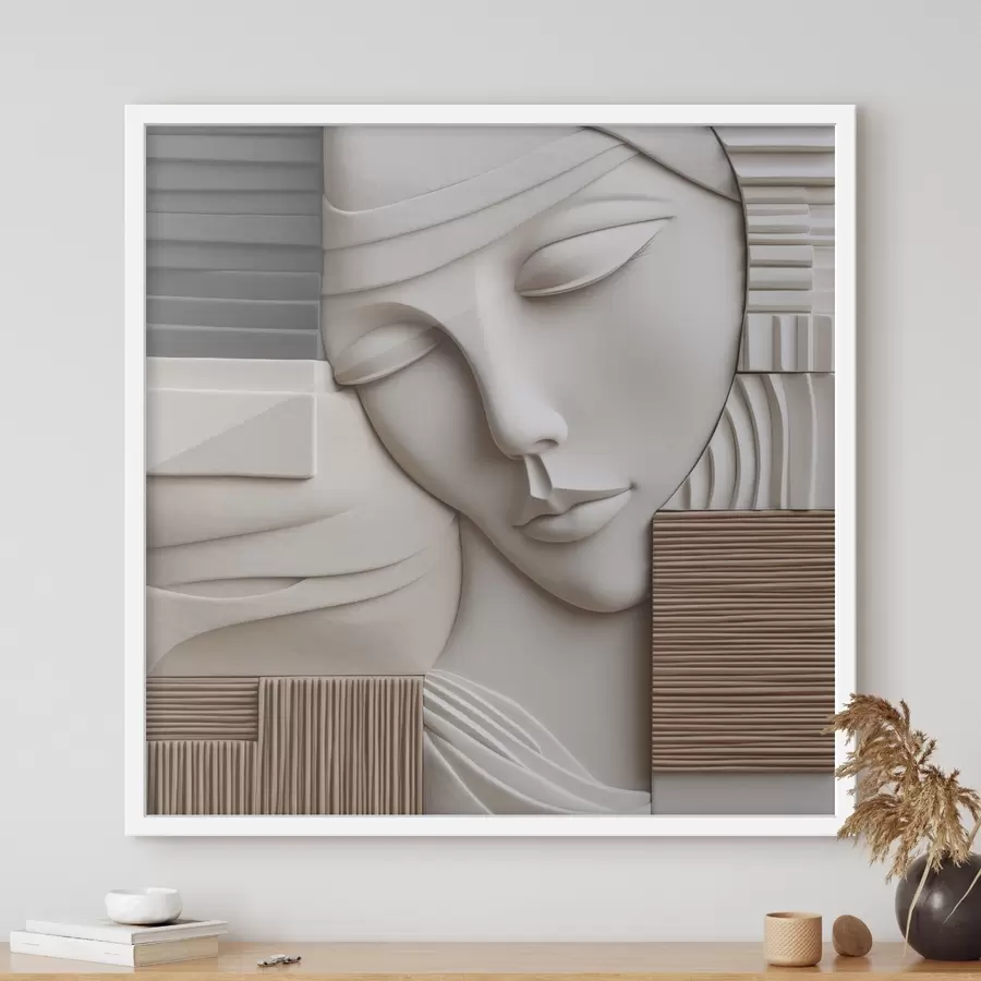 Fototapeta Abstrakcyjny portret f47709