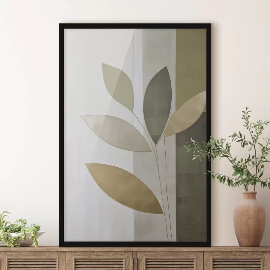 Fototapeta Abstrakcja z liśćmi f47713