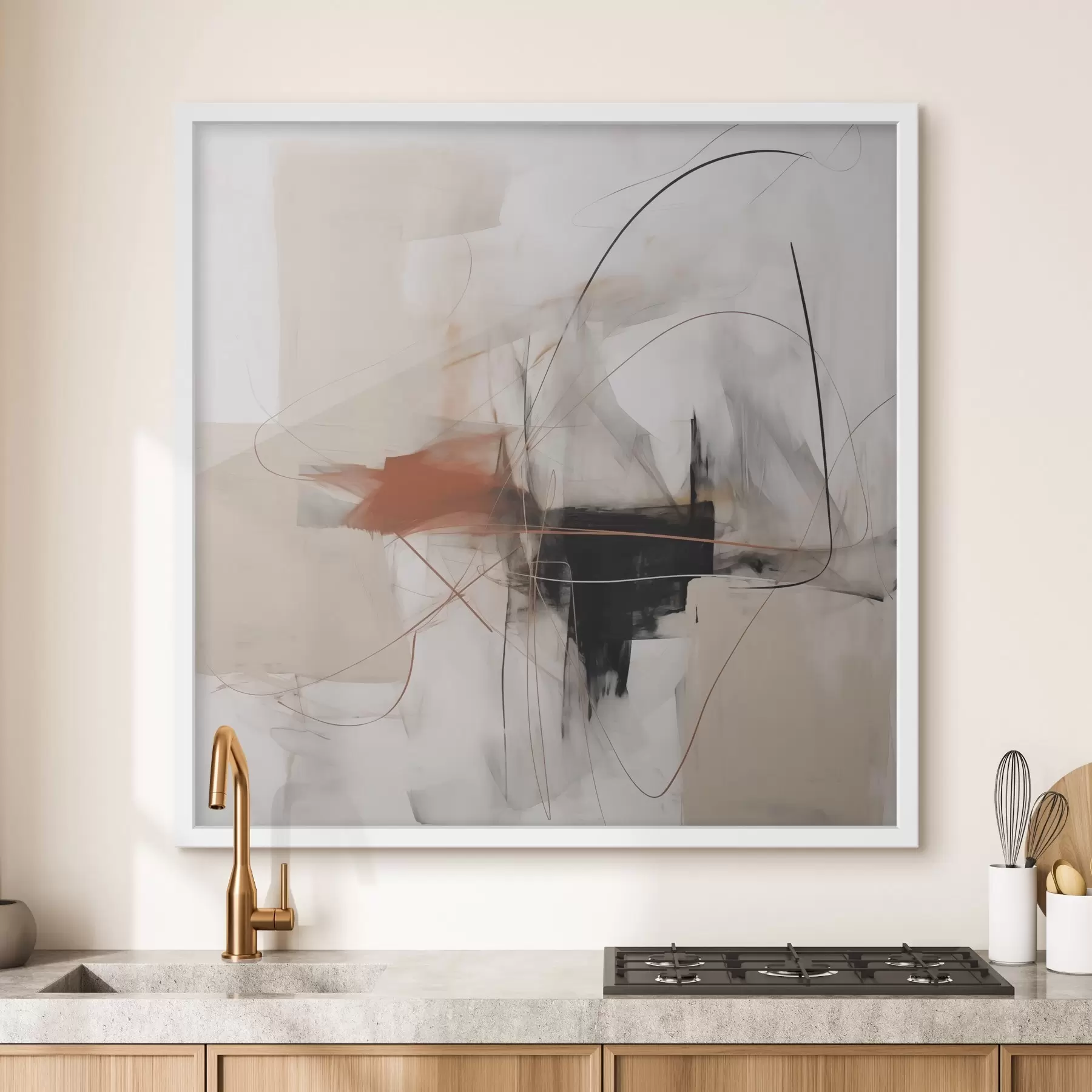 Fototapeta Chaotyczna abstrakcja f47724