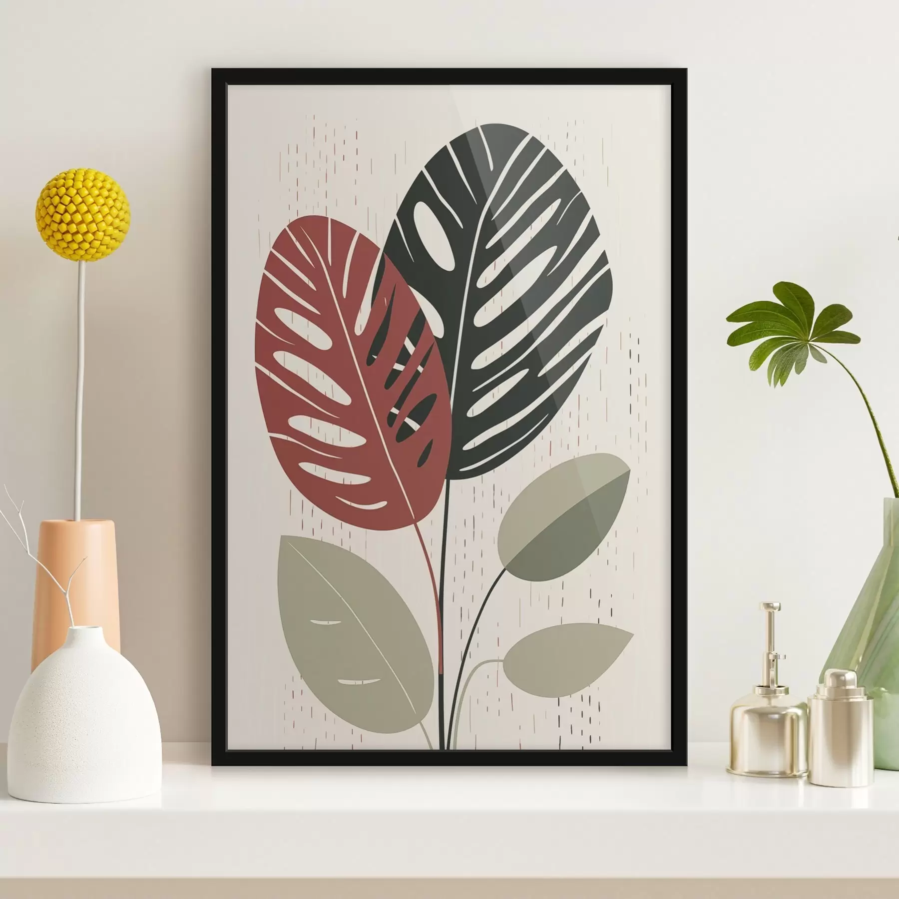 Fototapeta Tropikalne liście f47728