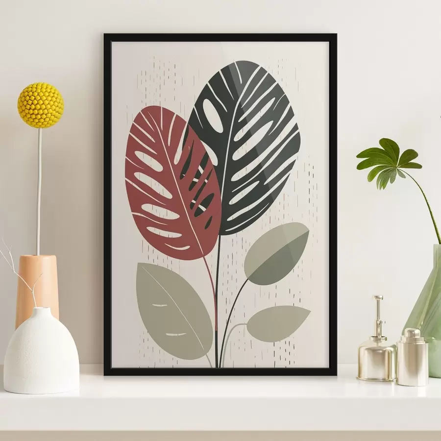 Fototapeta Tropikalne liście f47728