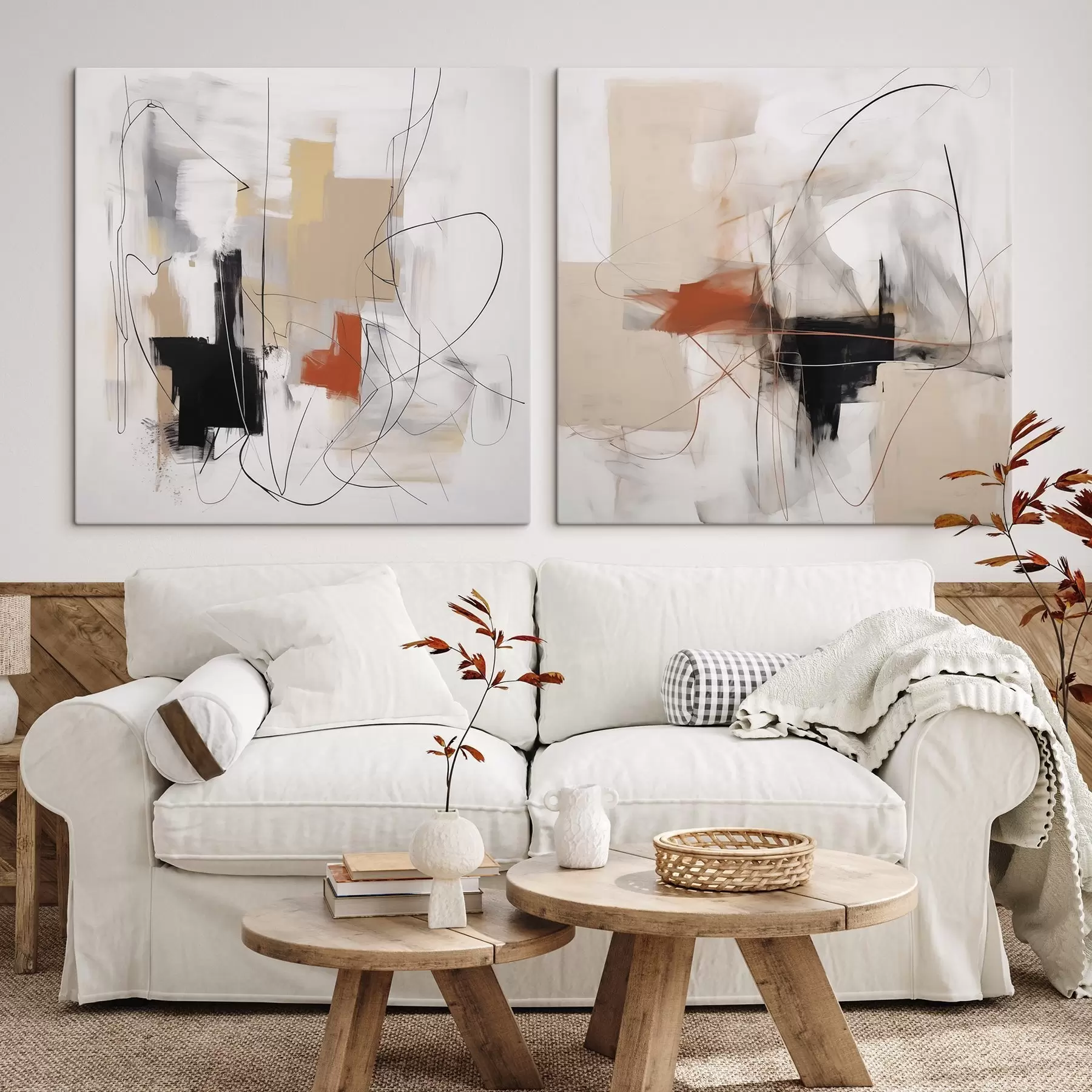 Obraz Chaotyczna abstrakcja m01296