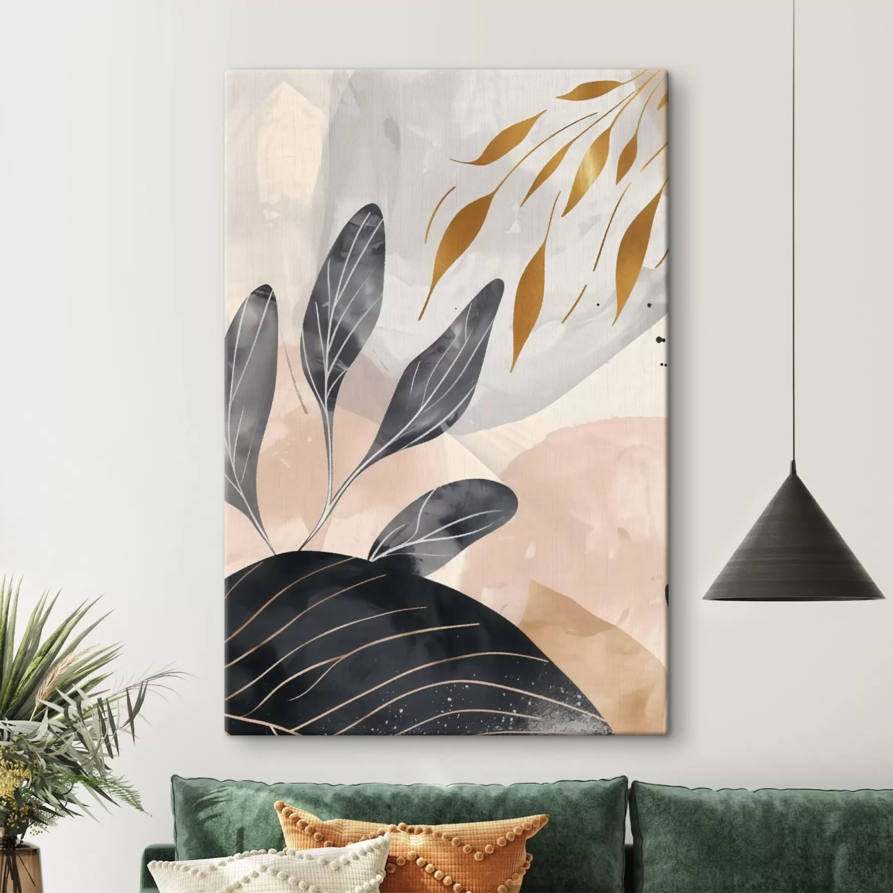 Obraz Kwiatowa abstrakcja s47743