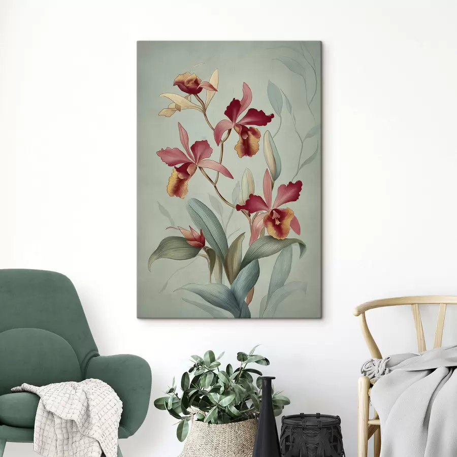 Obraz Vintage kwiaty s47732