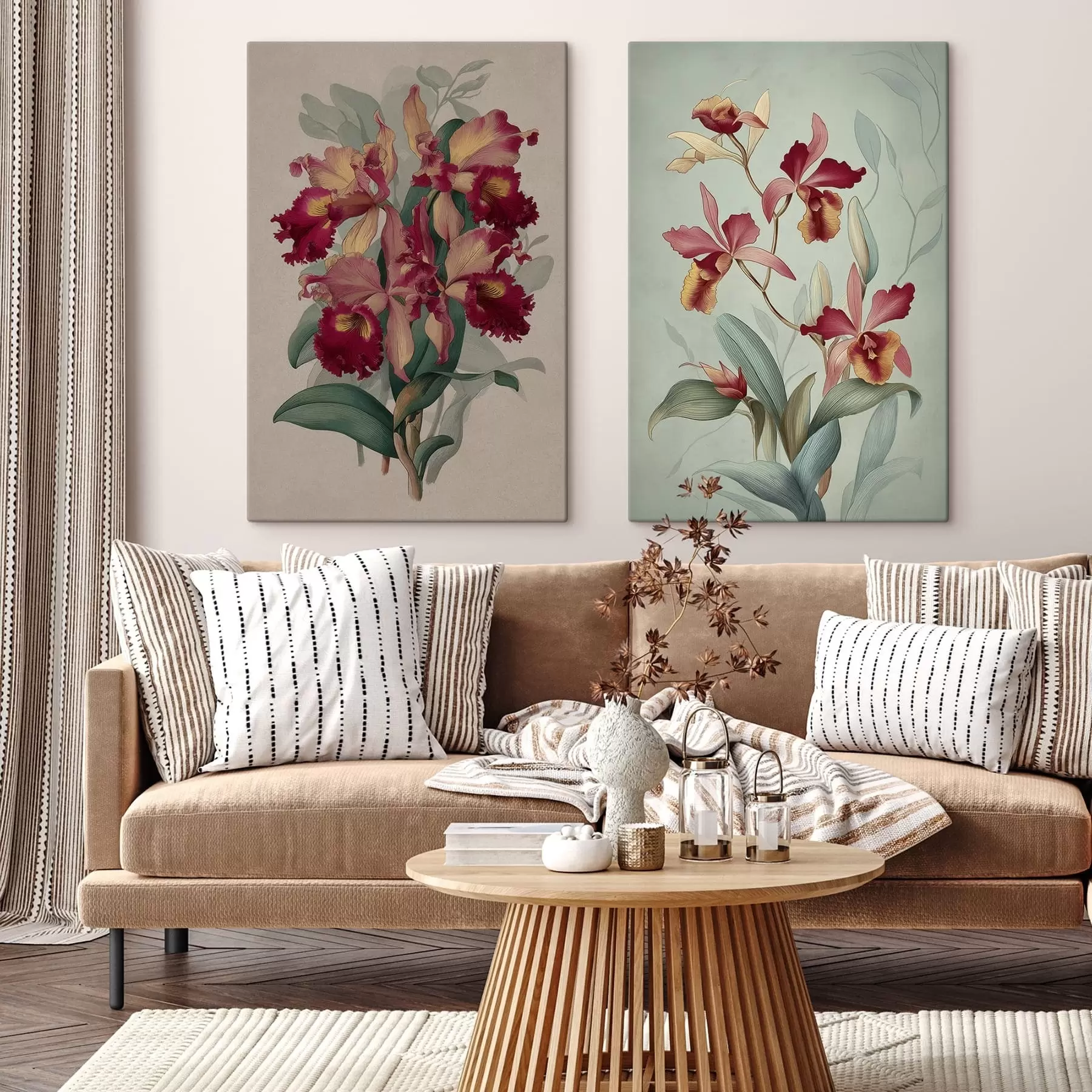 Obraz Vintage kwiaty m01303