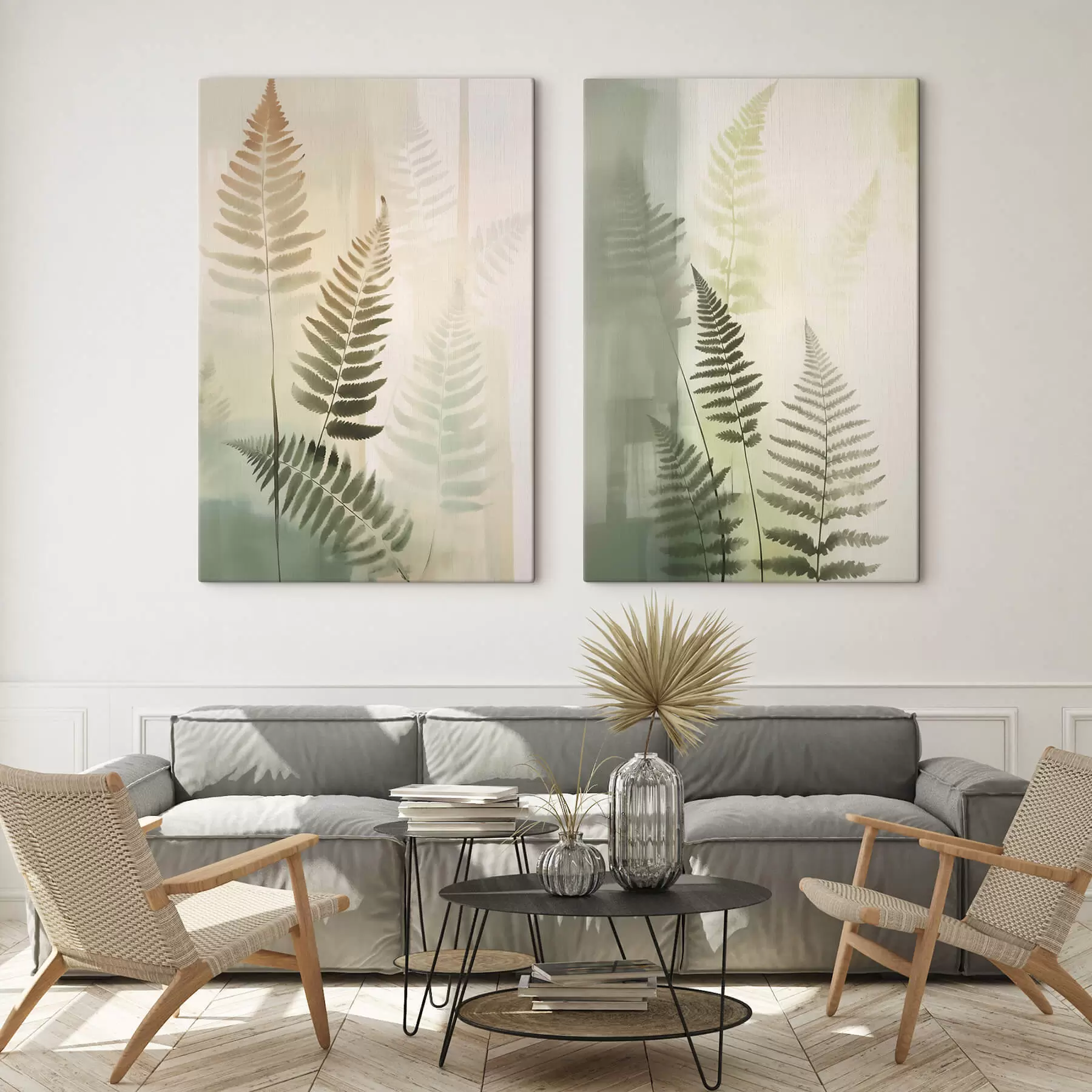 Obraz Liście paproci m01265